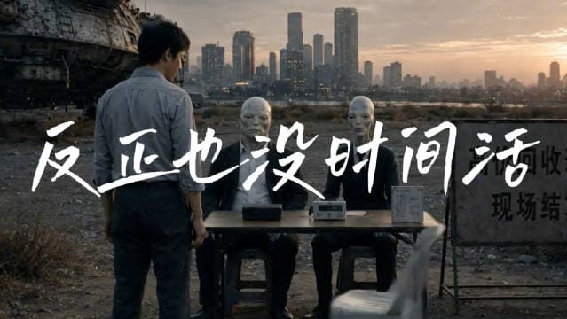 No Time to Live Anyway: a man talks to aliens who collect people’s time